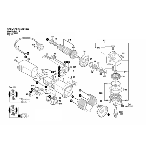 Bosch GWS 6-115 (06013750A3-EU)